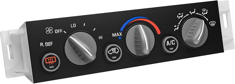 XIMAKA HVAC A/C Heater Climate Control Module Panel Switch with Rear Window Defogger Fit for Chevy Cadillac GMC C1500 C2500 C3500 K1500 K2500 K3500 Tahoe Yukon Escalade,599-006 - Image 1
